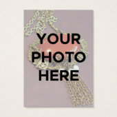 Voeg uw foto's toe die Visitekaartjes weergeven (Achterkant)