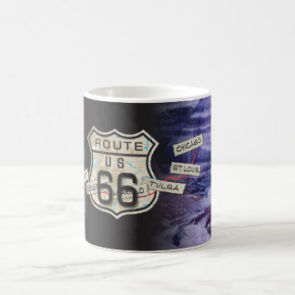 voeg uw foto'sroute 66 mok 2 toe
