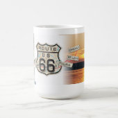 voeg uw foto'sRoute 66 mok toe (Center)