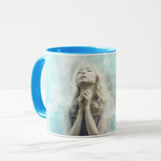 Voeg uw gebed of Citaat aan deze Mok toe (Voorkant links)