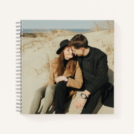 Voeg uw Geweldige foto toe Uniek Notitieboek