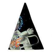 Voeg uw gezichtsfotoastronaut Pet toe Feesthoedjes (Rechts)