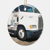 voeg uw groeffotoversiering toe keramisch ornament (Links)