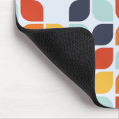 Voeg uw Initiaal toe | geometrisch patroon Muismat (Hoek)