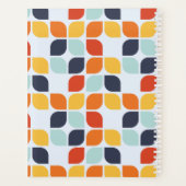 Voeg uw Initiaal toe |  geometrisch patroon Planner (Achterkant)