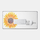 Voeg uw Inspirerend offerte Floral toe Bureaumat (Keyboard & Muis)