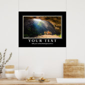 Voeg uw Inspirerend Poster van de Foto van de Teks (Keuken)