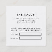 Voeg Uw Kaart van de Verwijzing van de Kleur van d (Achterkant)