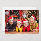 Voeg uw Kaart voor Kerstmis toe (Voorkant / Achterkant)