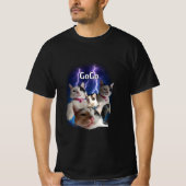 VOEG UW KAT CUSTOM ANIMALS TOE T-SHIRT (Voorkant)