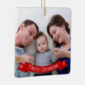 Voeg uw kerstversiering toe keramisch ornament (Rechts)