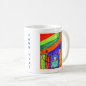 Voeg uw kind illustraties gepersonaliseerd toe koffiemok (Voorkant rechts)