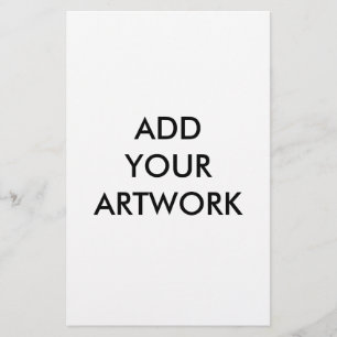 Voeg uw kunstwerk toe briefpapier