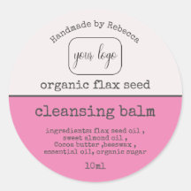 Voeg uw label voor natuurkundige schoonheidsroze p