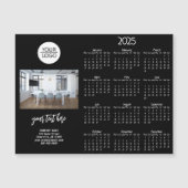 Voeg uw Logo 2025 Kalender Bedrijfsfoto toe (Voorkant)