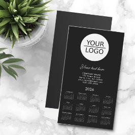 Voeg uw Logo 2026 Agenda Bedrijfspromotie toe