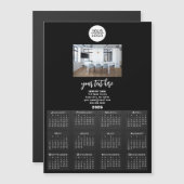 Voeg uw Logo 2026 Kalender Bedrijfsfoto toe (Voorkant / Achterkant)