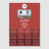 Voeg uw Logo 2026 Kalender Bedrijfsfoto toe (Voorkant)