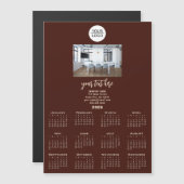 Voeg uw Logo 2026 Kalender Bedrijfsfoto toe (Voorkant / Achterkant)