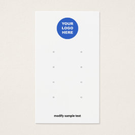 Voeg uw Logo 8-studenige Kaart voor het oormerken 