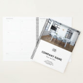 Voeg uw logo Aangepaste tekst Promotie Foto toe Planner (Display)