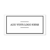 Voeg uw logo aanpasbaar toe rubberstempel (Afrduk)