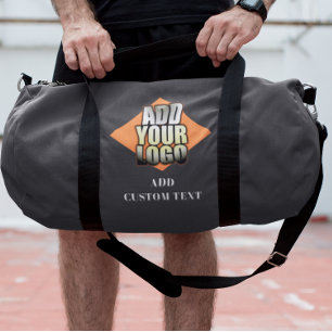 Voeg uw Logo Afbeelding toe Gratis aangepaste teks Plunjezak