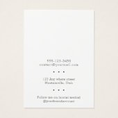 Voeg uw logo All-in-One Jewelry Display Kaart toe (Achterkant)