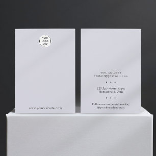 Voeg uw logo All-in-One Jewelry Display Kaart toe