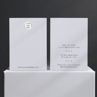 Voeg uw logo All-in-One Jewelry Display Kaart toe