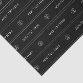 Voeg uw Logo All-Over Print Tissue Paper toe Tissuepapier (Detail)