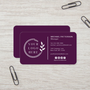 Voeg uw logo Bedrijfs QR-code Contact toe Visitekaartje