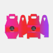 Voeg uw Logo  Bedrijfsmaga toe Bedankdoosjes (Uitgevouwen)