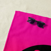 Voeg uw Logo  Bedrijfsmaga toe Strandlaken (In situ)