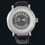 Voeg uw Logo bedrijfsmedewerker-software toe Horloge<br><div class="desc">Voeg je bedrijf logo- en merkidentiteit toe aan dit horloge door hierboven op de button Personaliseren te klikken. Deze merkbare horloges kunnen reclame maken voor uw bedrijf, omdat werknemers ze gebruiken en ze dubbel gebruiken als bedrijfskleding. Beschikbaar in andere kleuren en grootten. Geen minimumbestelling en geen plaatsingskosten. Volgorde zo veel...</div>