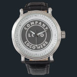 Voeg uw Logo bedrijfsmedewerker-software toe Horloge<br><div class="desc">Voeg je bedrijf logo- en merkidentiteit toe aan dit horloge door hierboven op de button Personaliseren te klikken. Deze merkbare horloges kunnen reclame maken voor uw bedrijf, omdat werknemers ze gebruiken en ze dubbel gebruiken als bedrijfskleding. Beschikbaar in andere kleuren en grootten. Geen minimumbestelling en geen plaatsingskosten. Volgorde zo veel...</div>