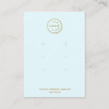 Voeg uw Logo-beeldscherm toe met 3 paren Lichtblau