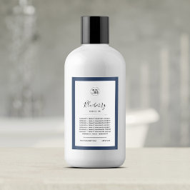 Voeg uw Logo bewerkbare randkleur productlabel toe Wijn Etiket