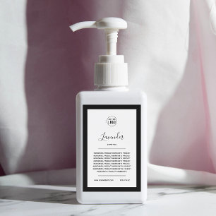 Voeg uw Logo bewerkbare randkleur productlabel toe Wijn Etiket