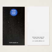 Voeg uw Logo Black Lizard Wantaarn Display Kaart t (Voorkant /achterkant)