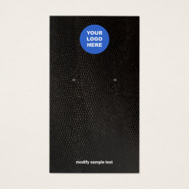 Voeg uw Logo Black Lizard Wantaarn Display Kaart t