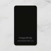 Voeg uw Logo Boutique-Kaart toe Visitekaartje (Achterkant)