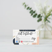 VOEG UW LOGO Business gift certificaatmarketing TO Visitekaartje (Staand voorkant)