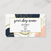 VOEG UW LOGO Business gift certificaatmarketing TO Visitekaartje (Achterkant)