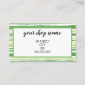 VOEG UW LOGO Business gift certificaatmarketing TO Visitekaartje (Achterkant)