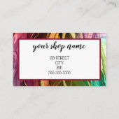 VOEG UW LOGO Business gift certificaatmarketing TO Visitekaartje (Achterkant)