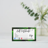 VOEG UW LOGO Business gift certificaatmarketing TO Visitekaartje (Staand voorkant)