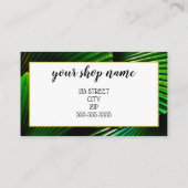 VOEG UW LOGO Business gift certificaatmarketing TO Visitekaartje (Achterkant)