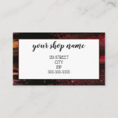 VOEG UW LOGO Business gift certificaatmarketing TO Visitekaartje (Achterkant)