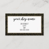 VOEG UW LOGO Business gift certificaatmarketing TO Visitekaartje (Achterkant)